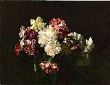 Carnations by Henri Fantin-Latour